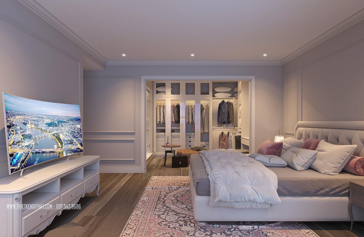 Thiết kế nội thất chung cư hiện đại Keangnam